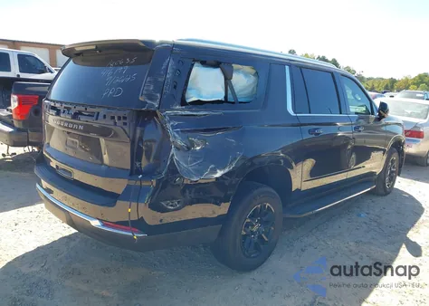 2025 Chevrolet Suburban 4Wd Ls из США, поврежденный, VIN 1GNS6BRDXSR180635